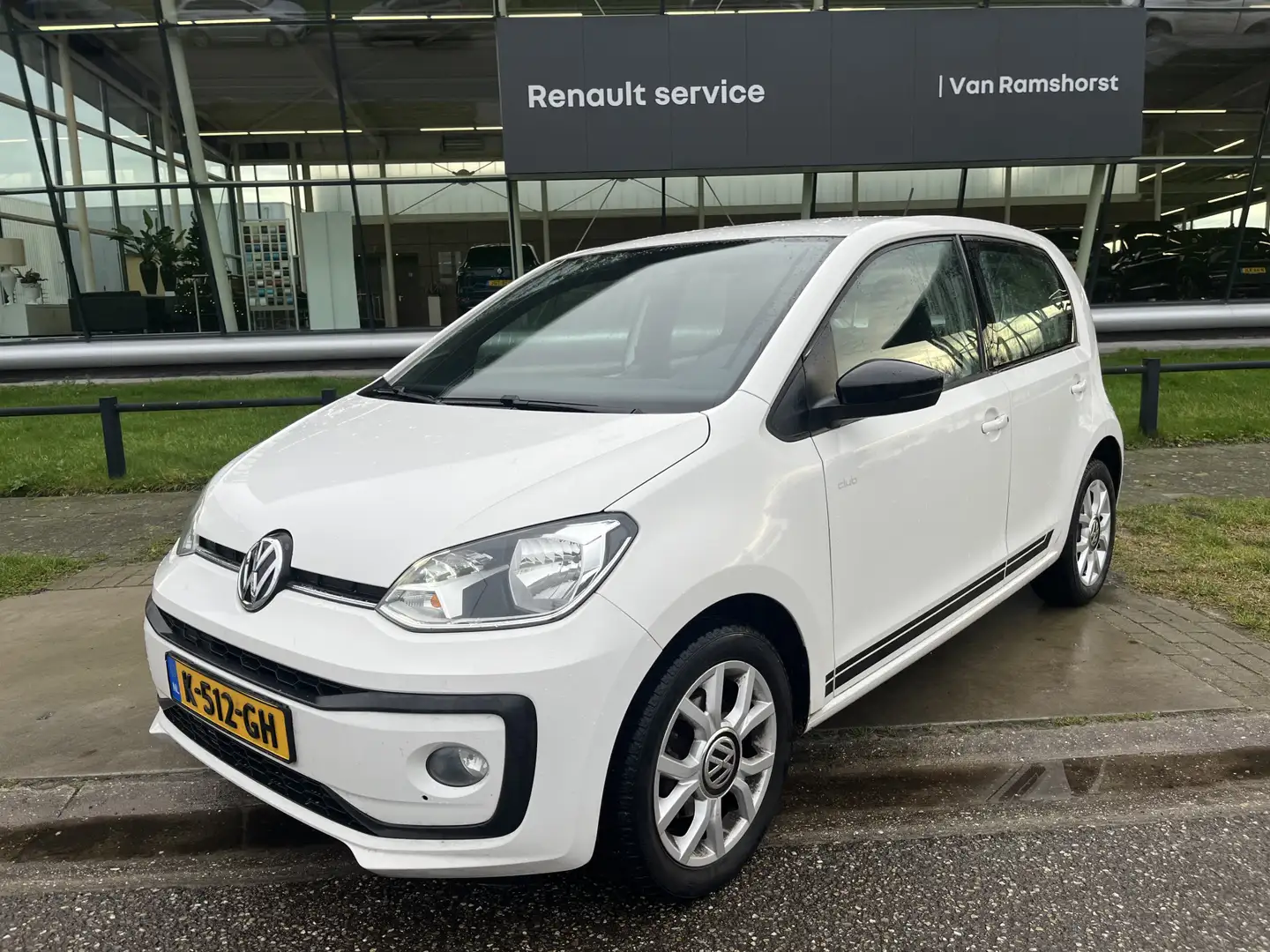 Volkswagen up! 1.0 BMT high up! / Airco / Stoelverw. / 5Drs / Blu Wit - 1