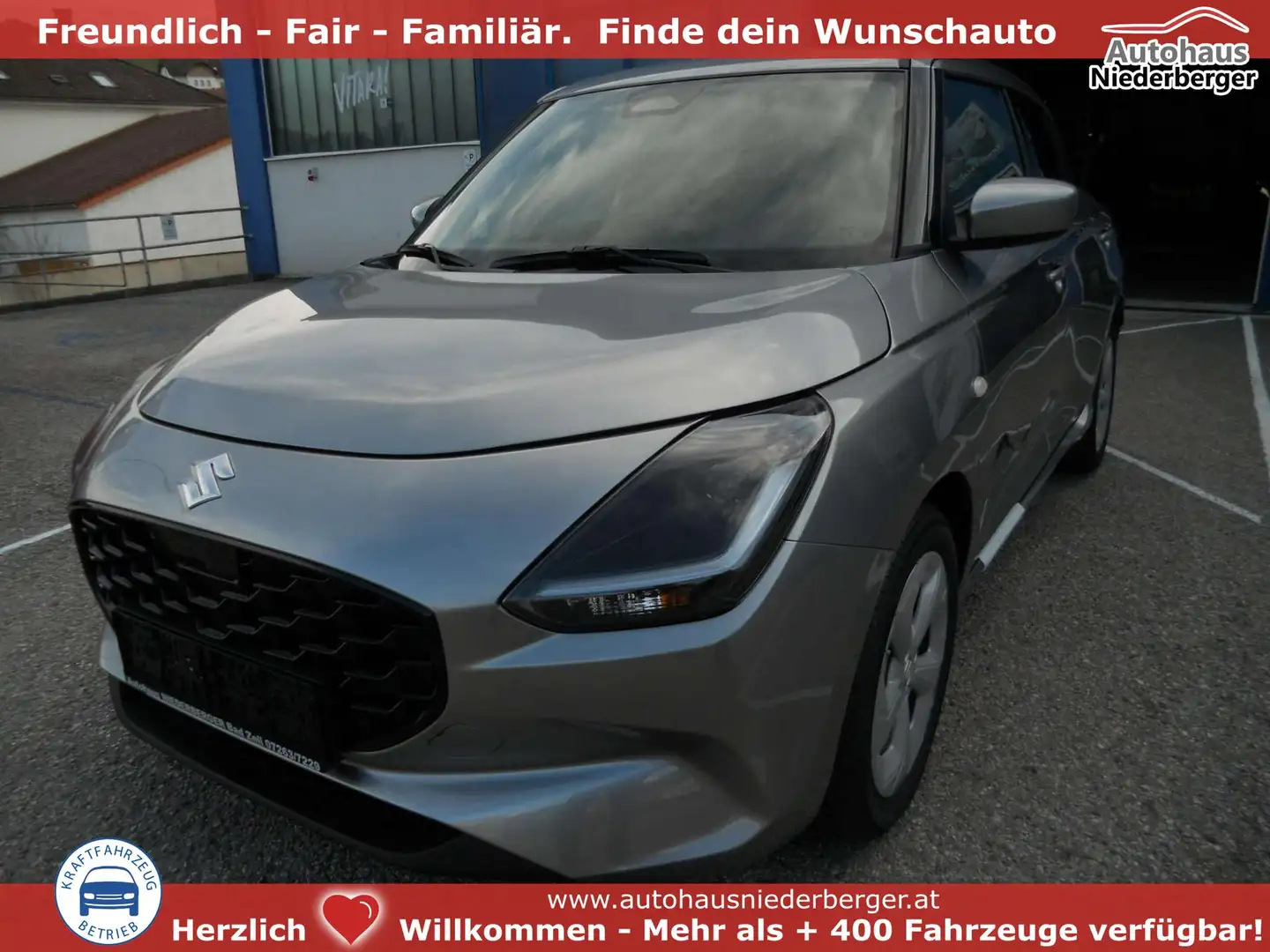 Suzuki Swift 1,2 Hybrid Shine CVT Automatic Neues Modell 60 ... Silber - 1