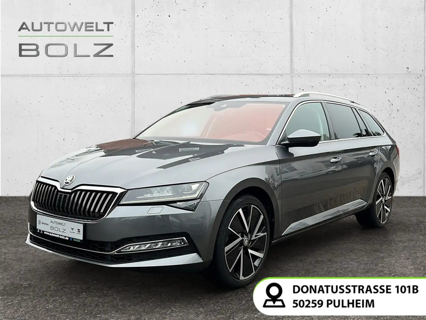 Skoda Superb Combi Style 4x4 2.0 TSI Navi DigiCock Kam Grau - 1