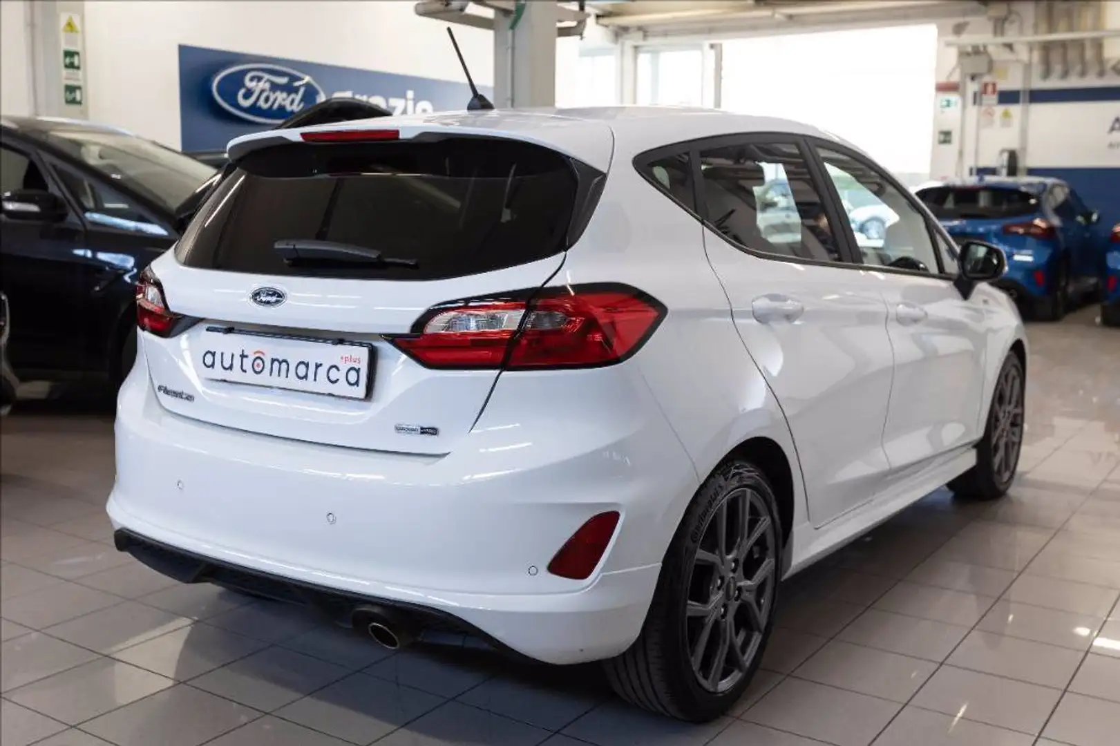 Ford Fiesta 5p 1.0 ecoboost h ST-Line 125cv Bianco - 2