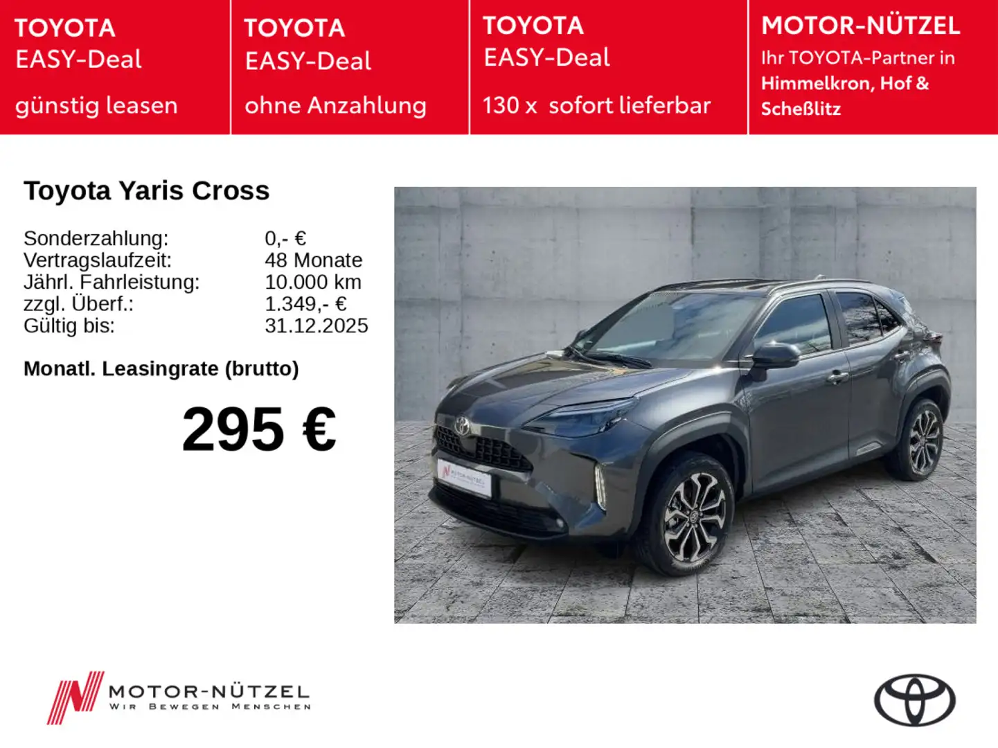 Toyota Yaris Cross Teamplayer inkl. Winter Paket Schwarz - 1
