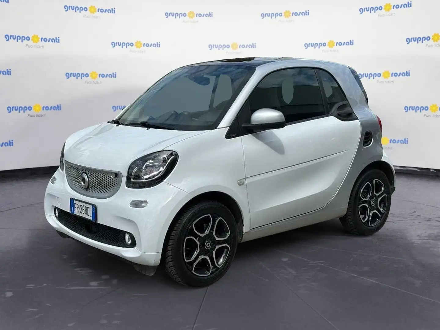 smart forTwo III 2015 1.0 Passion 71cv twinamic my18 Белый - 1