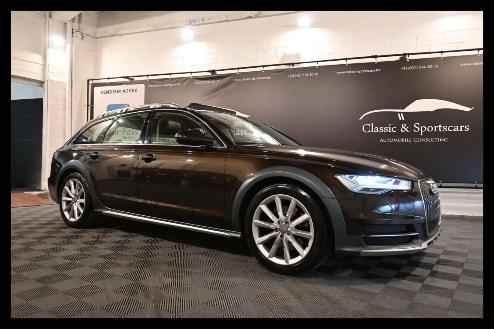 Audi A6 allroad 3.0 TDi FACELIFT / EURO 6 / CAMERA / PANO / FULL Brun - 1