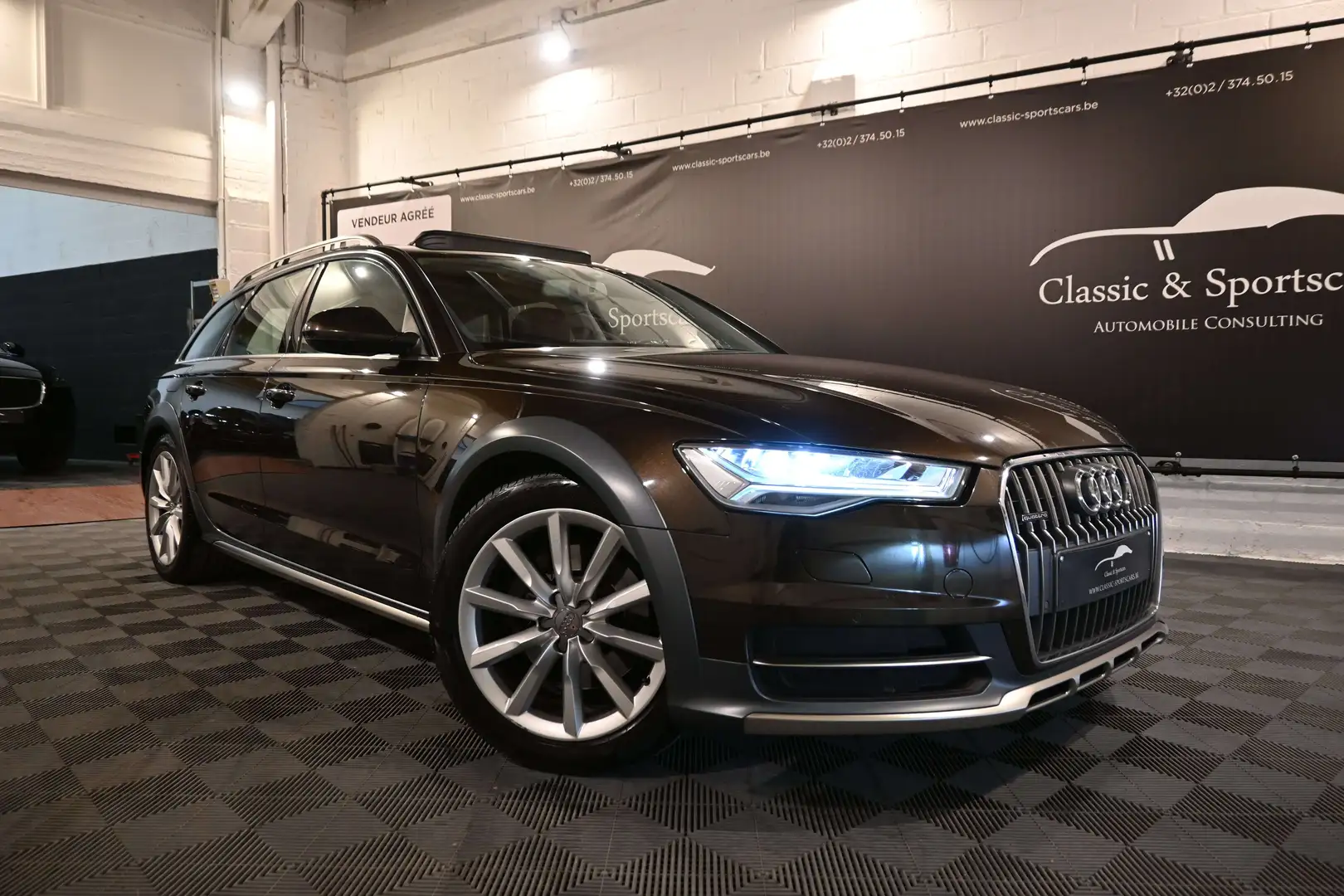 Audi A6 allroad 3.0 TDi FACELIFT / EURO 6 / CAMERA / PANO / FULL Brun - 2