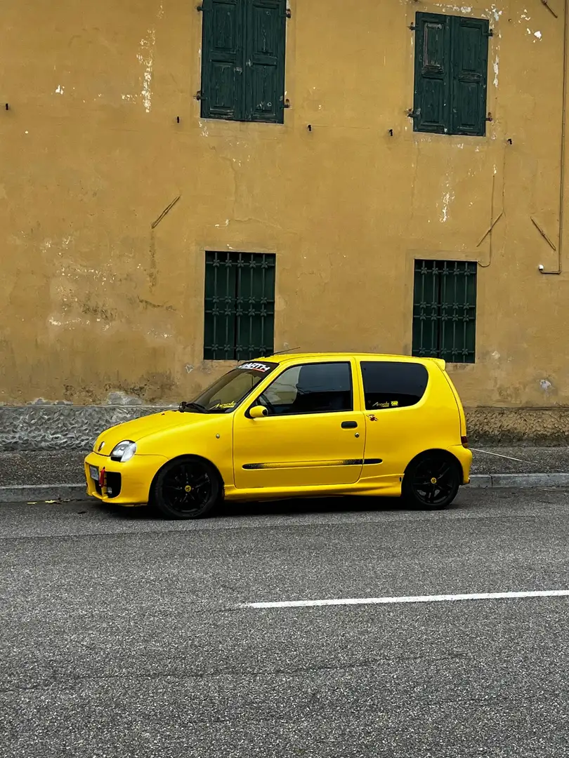 Fiat Seicento 1.1 Sporting Jaune - 1
