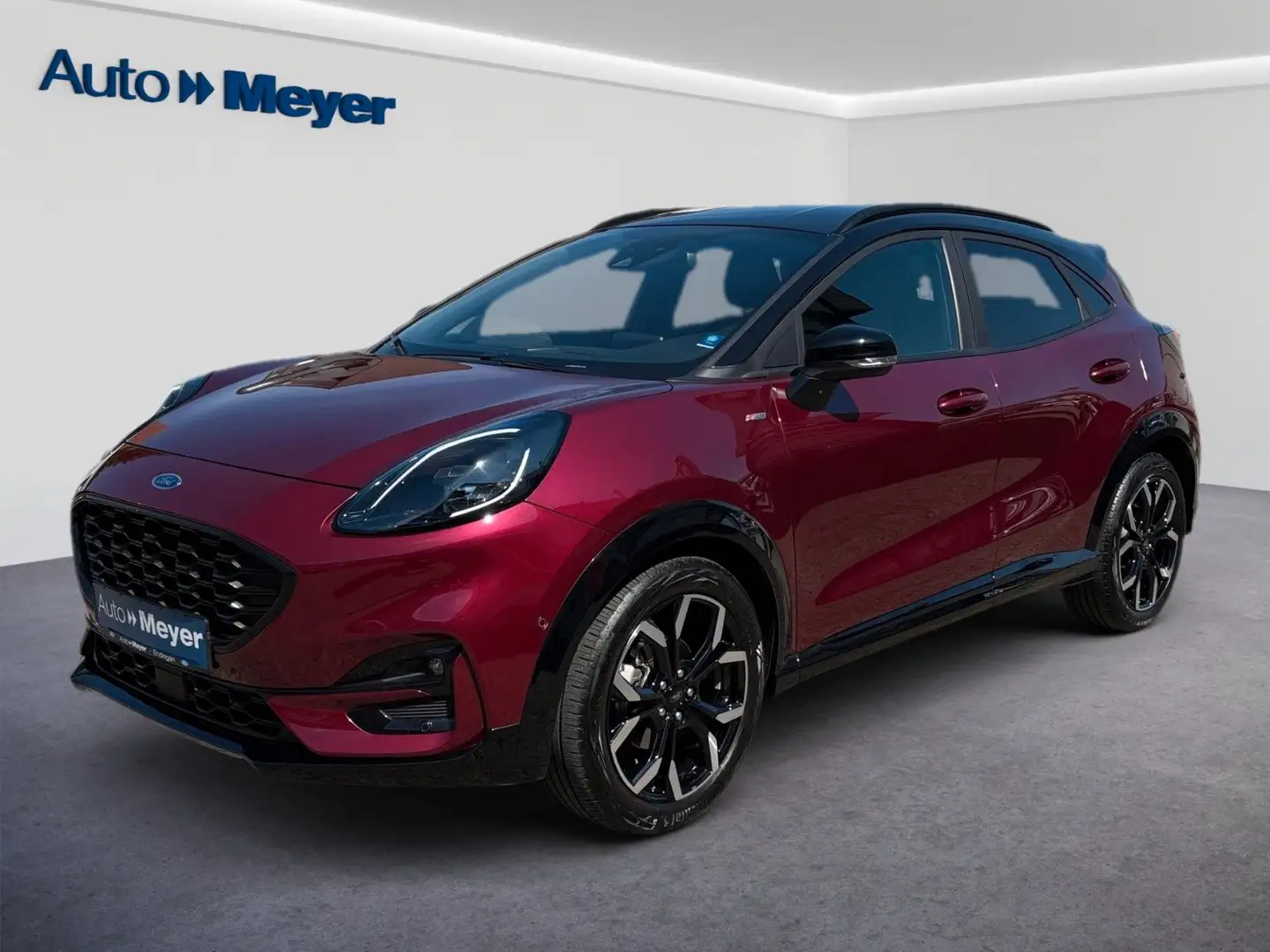 Ford Puma 1.0 HYBRID Aut Vivid Ruby Edition |Massage| Rot - 1