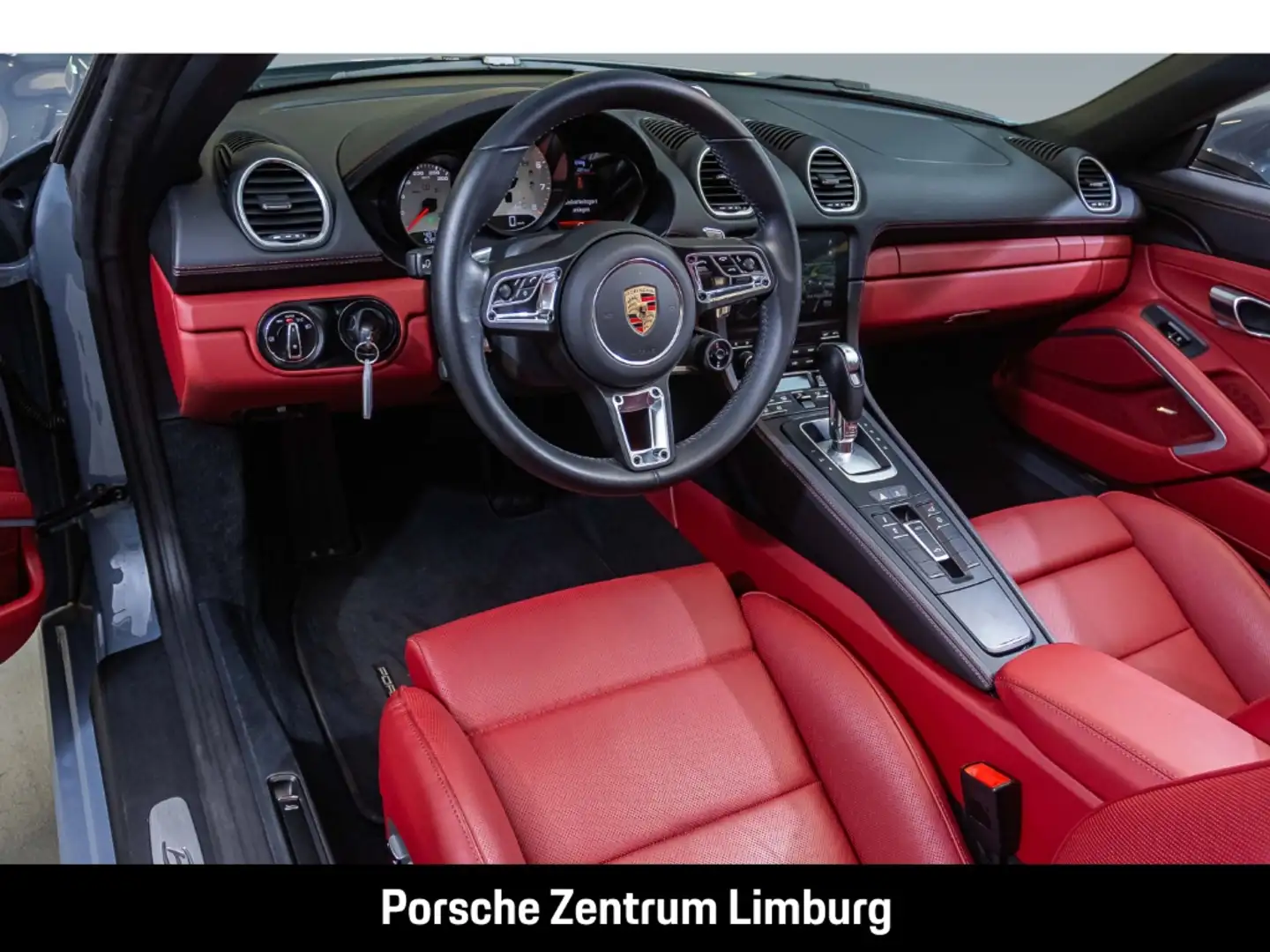 Porsche Boxster Chrono Paket LED PDLS Sitzbelüftung Gris - 2