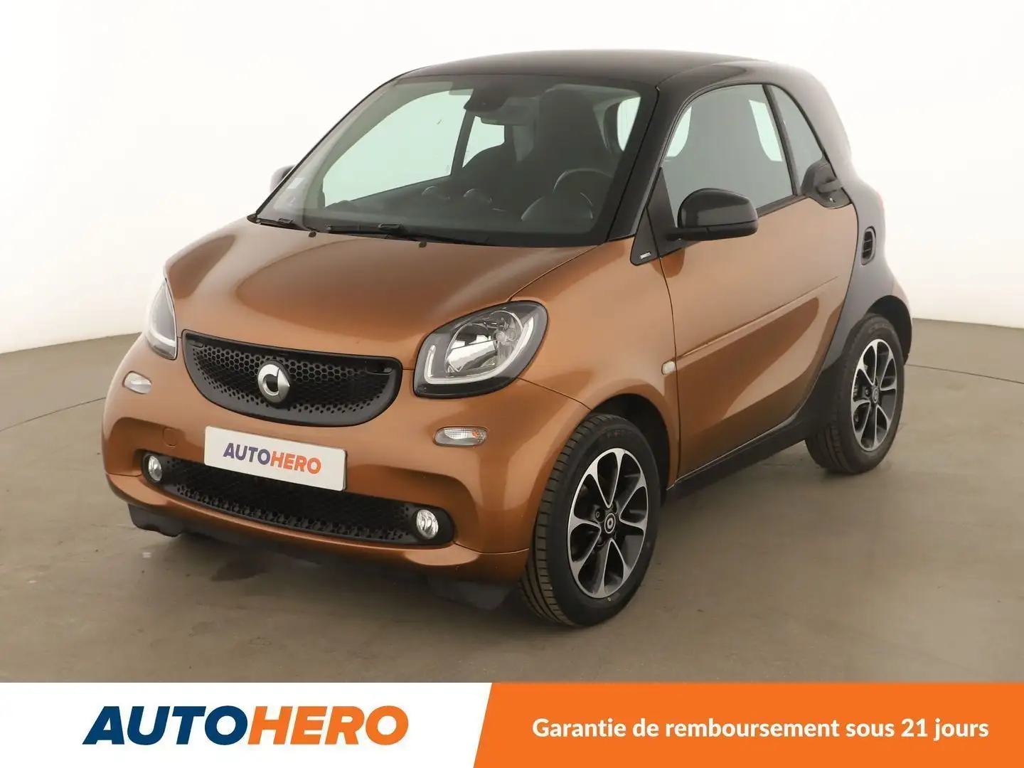 smart forTwo 1.0 Passion Twinamic Brun - 1