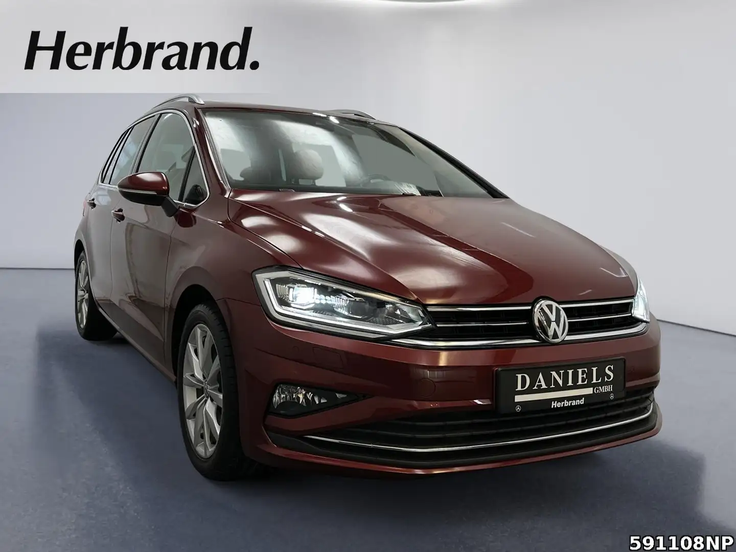 Volkswagen Golf Sportsvan Highline Kamera DAB+ LED Pano Rot - 2