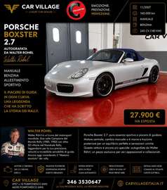 Boxster 2.7 autografata w rohl