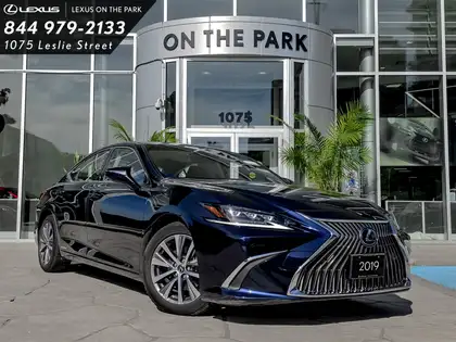 Blue 2019 Lexus ES Hybrid Sedan Front-Wheel Drive Automatic