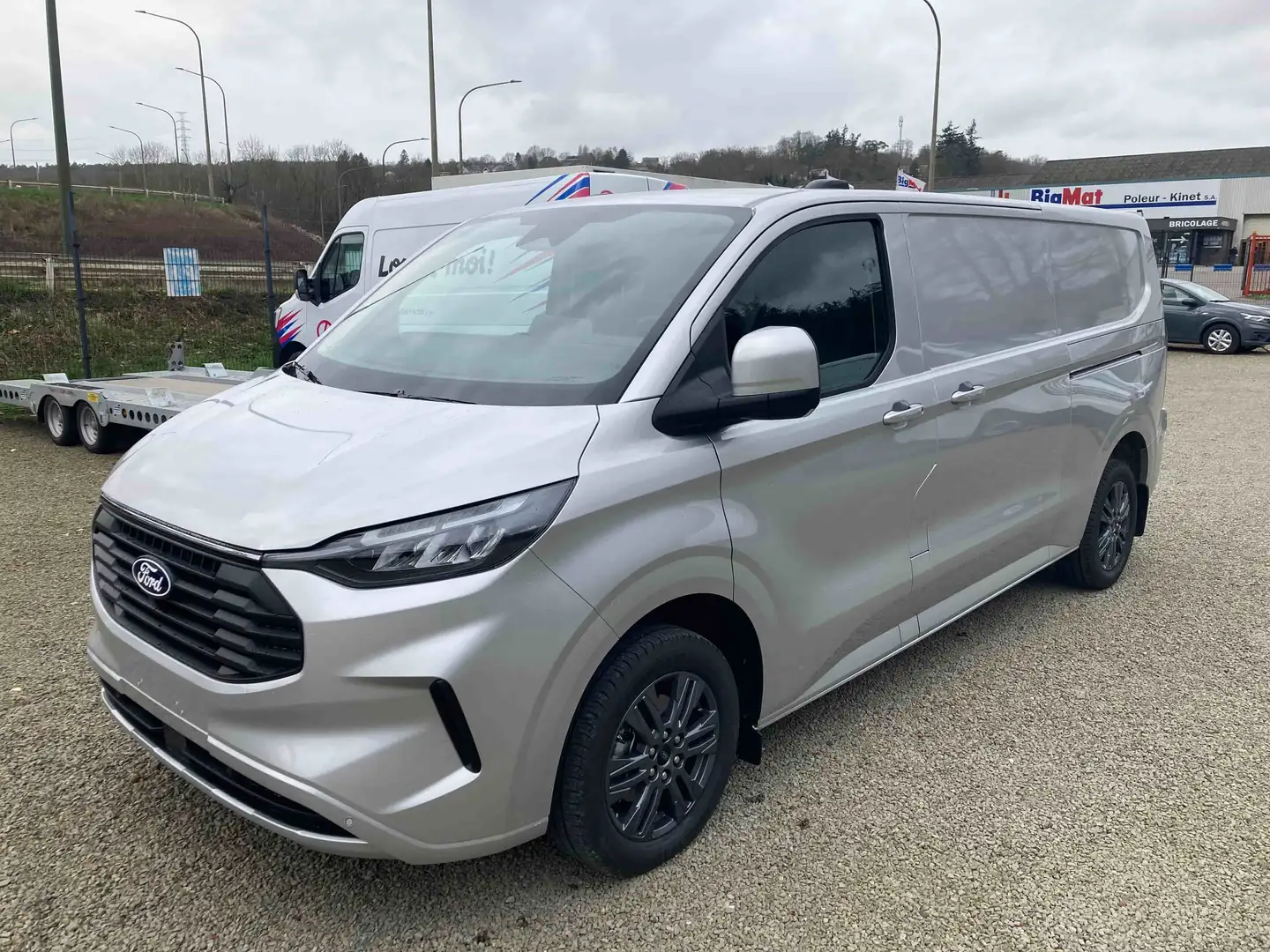 Ford Transit Custom Fourgon Facelift L2H1 2.0 TDCI 170 320 limited Gris - 1
