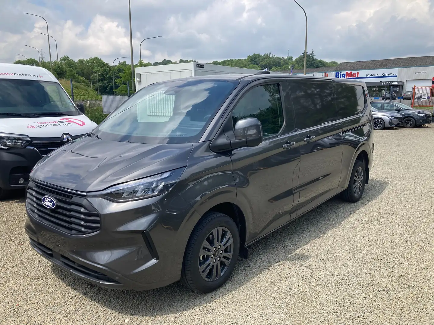 Ford Transit Custom Fourgon L2H1 2.0TDCI 170 320 limited Boite auto Gris - 1