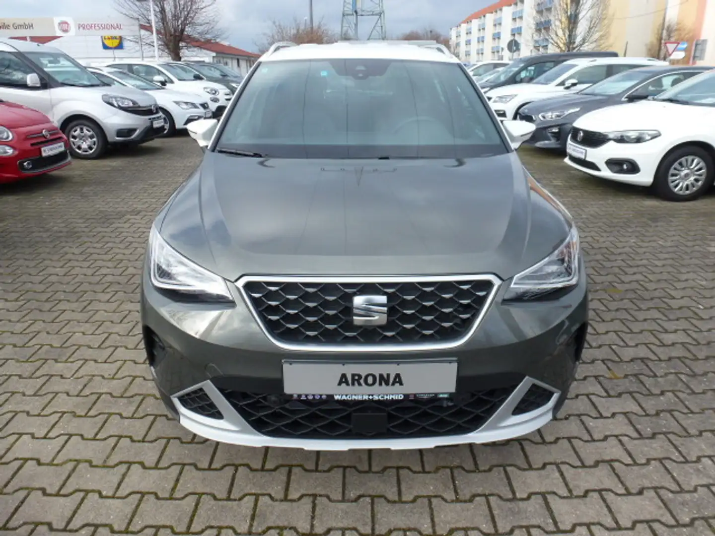 SEAT Arona Xperience 1.0 TSI + SHZ + NAVI + LED Grau - 2