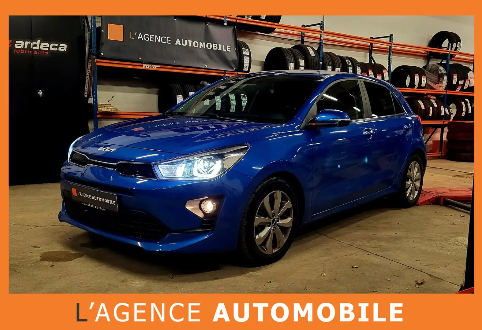 Kia Rio Rio 1.2i CAMERA - GARANTIE 2029 Bleu - 1