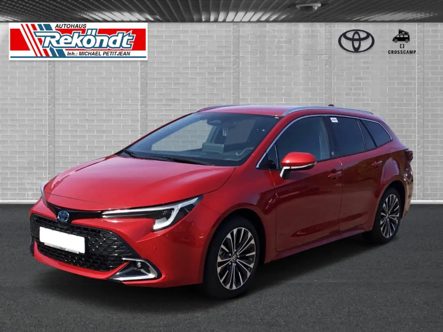Toyota Corolla Touring Sports 1.8 Hybrid Team Deutschland ACC SHZ Rot - 1
