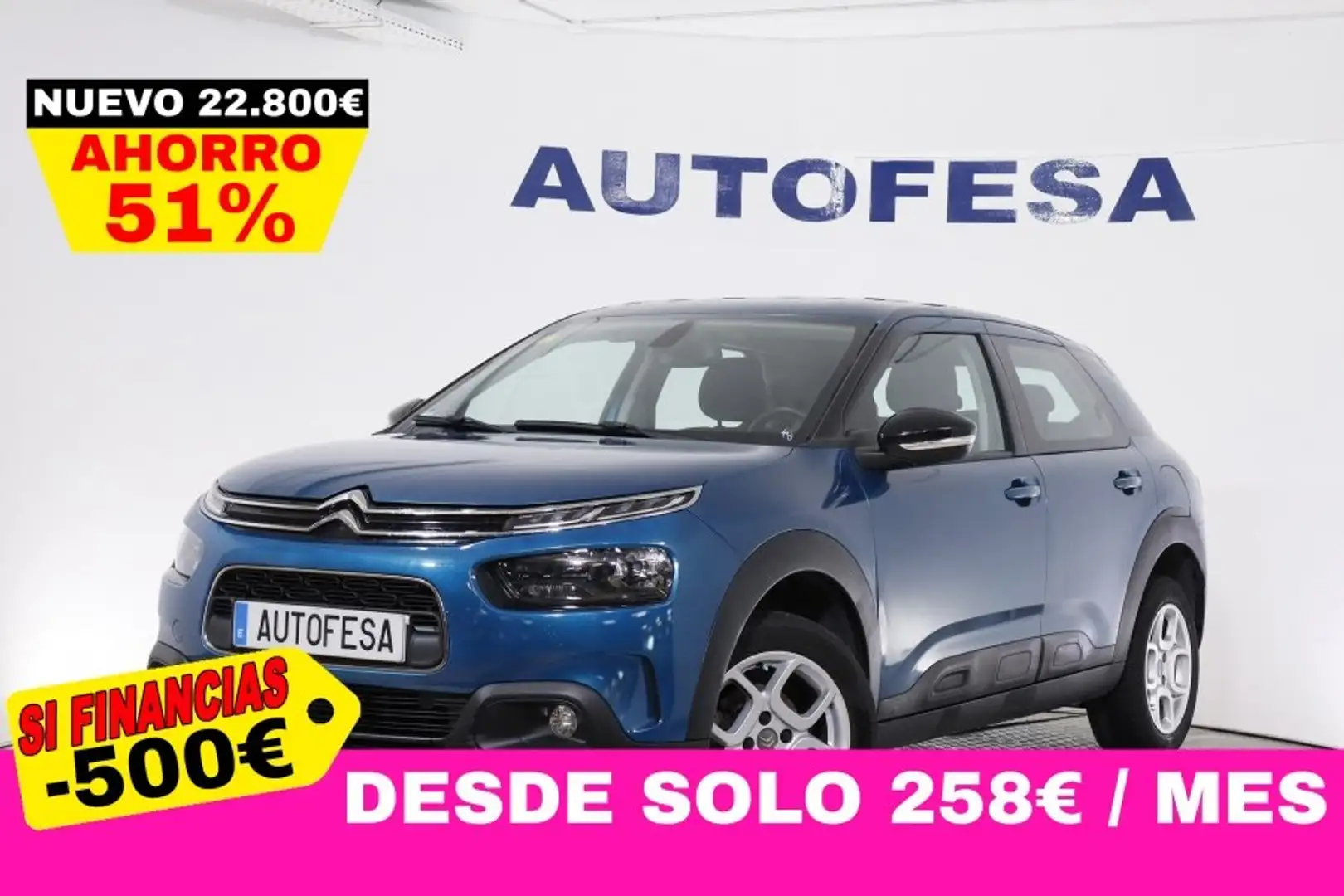 Citroen C4 Cactus 1.5 BLUEHDI 100CV SHINE 5P # NAVY, PARKTRONIC - 1