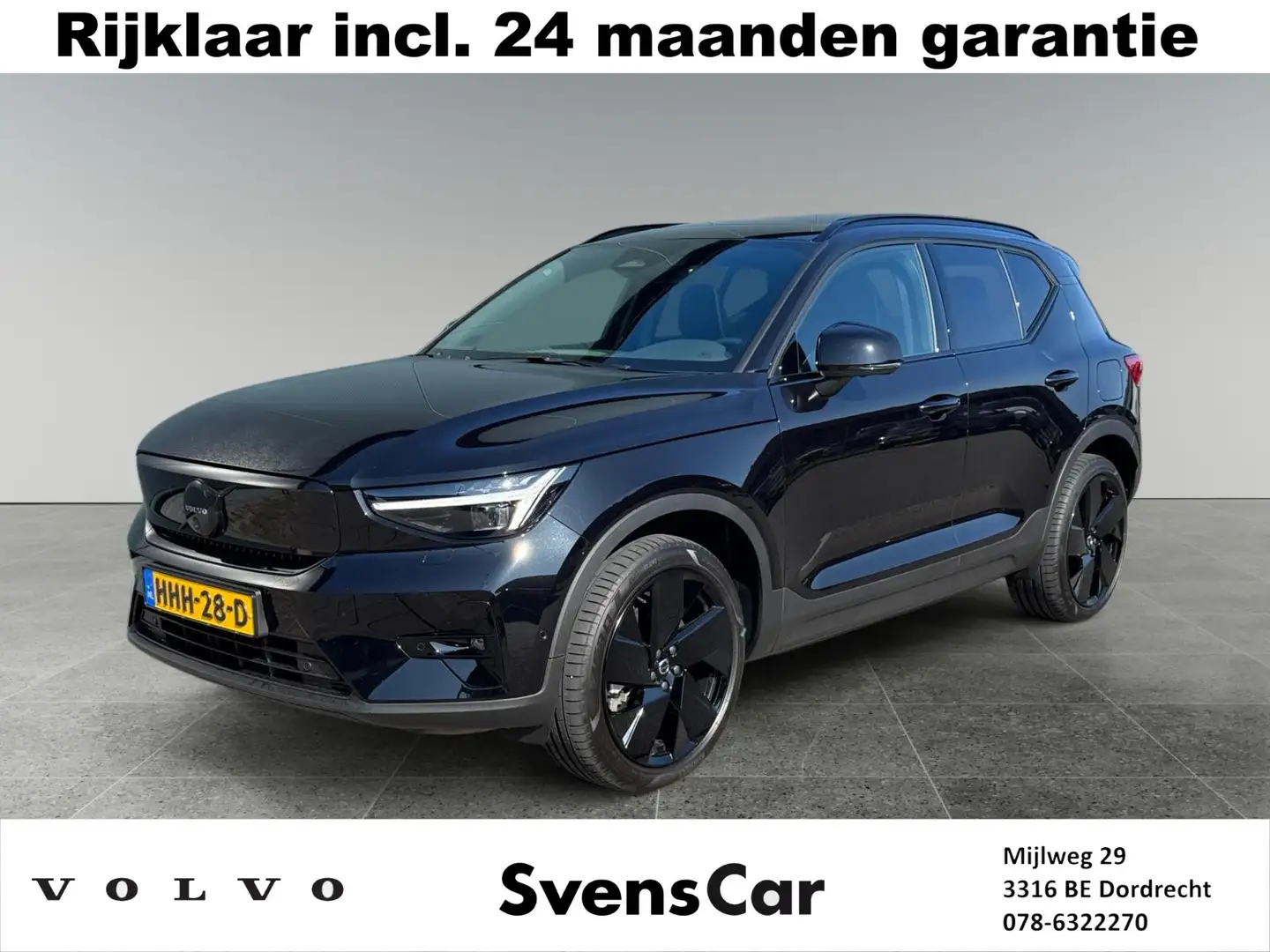 Volvo EX40 Single Motor Ext. Range Ultra Black Edition | Pano Noir - 1