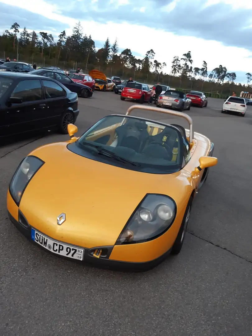 Renault Spider Sport mit Frontscheibe, reines Sommerfahrzeug Gelb - 2