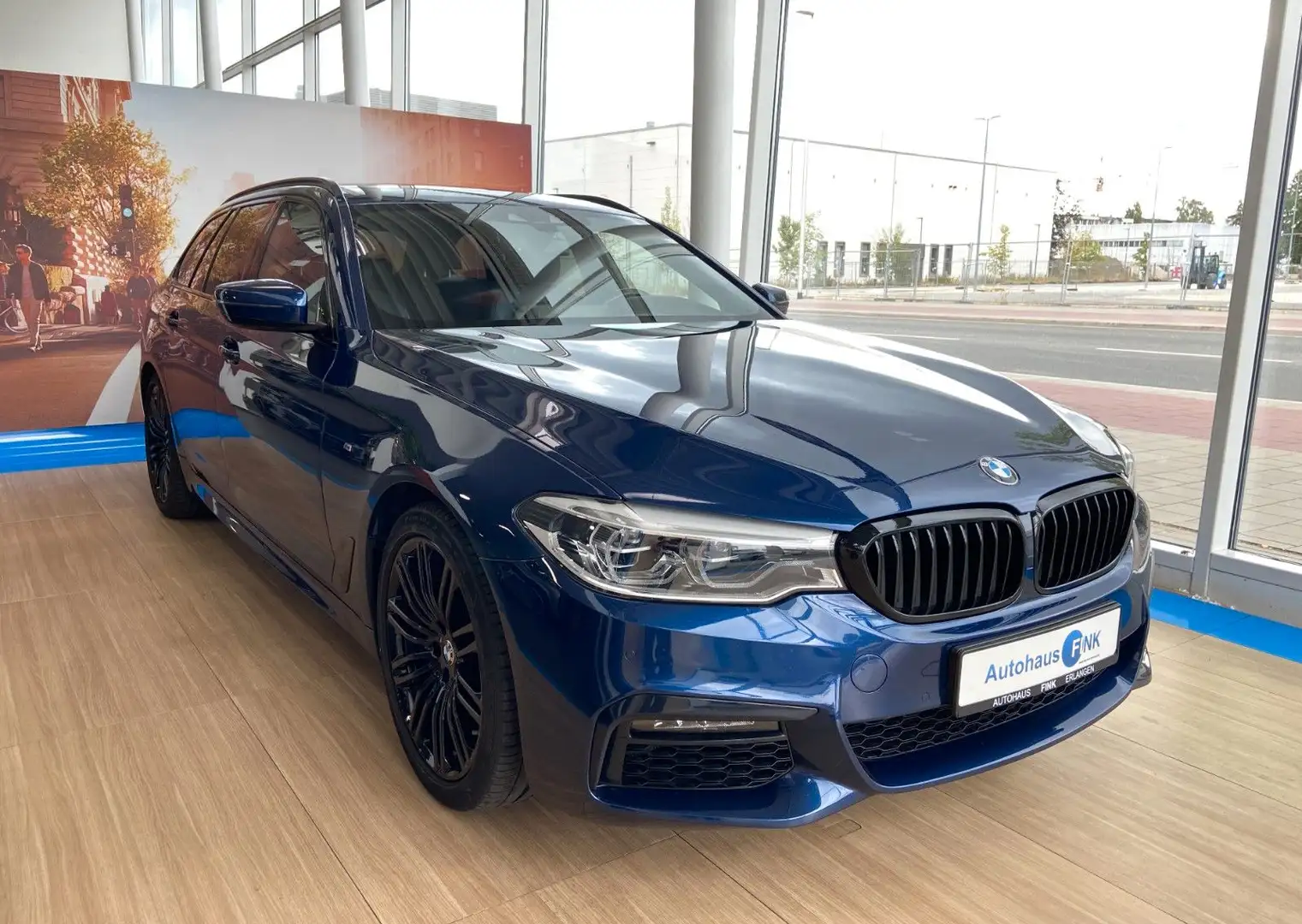 BMW 540 i xDrive Tou. M Sport nahezu Vollausstattung! Bleu - 1