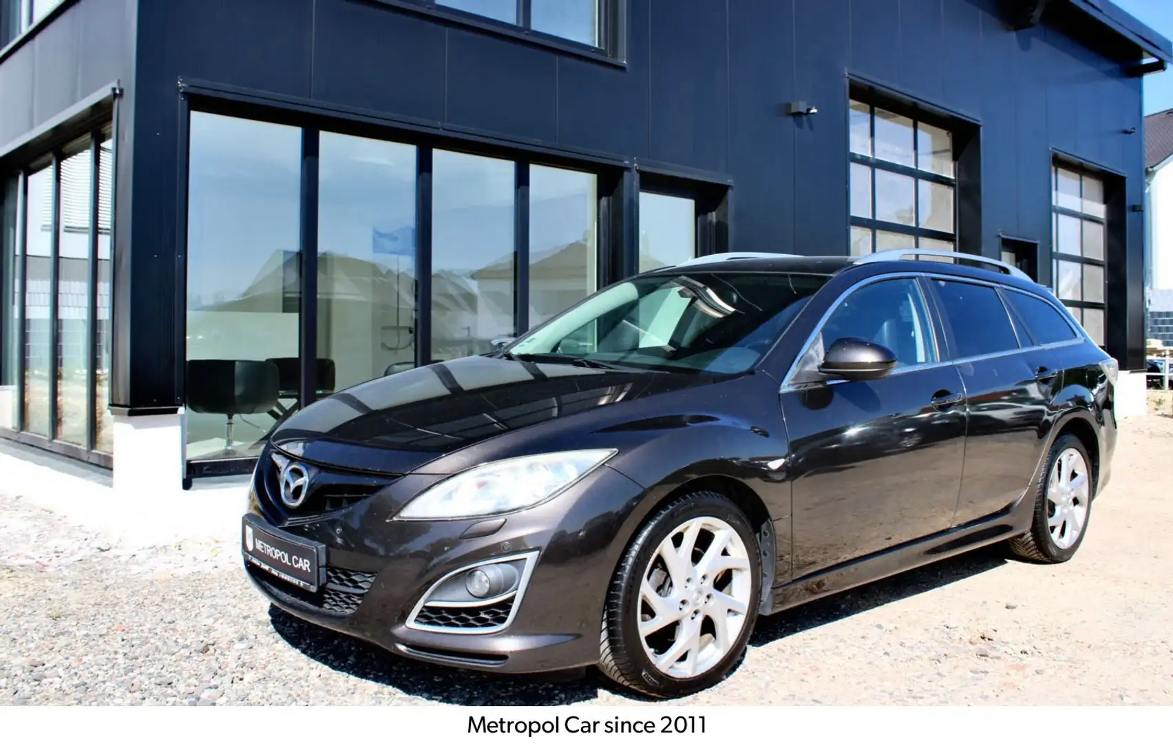 Mazda 6 2.2TD Kombi KLIMA/ALU/LEDER Braun - 2