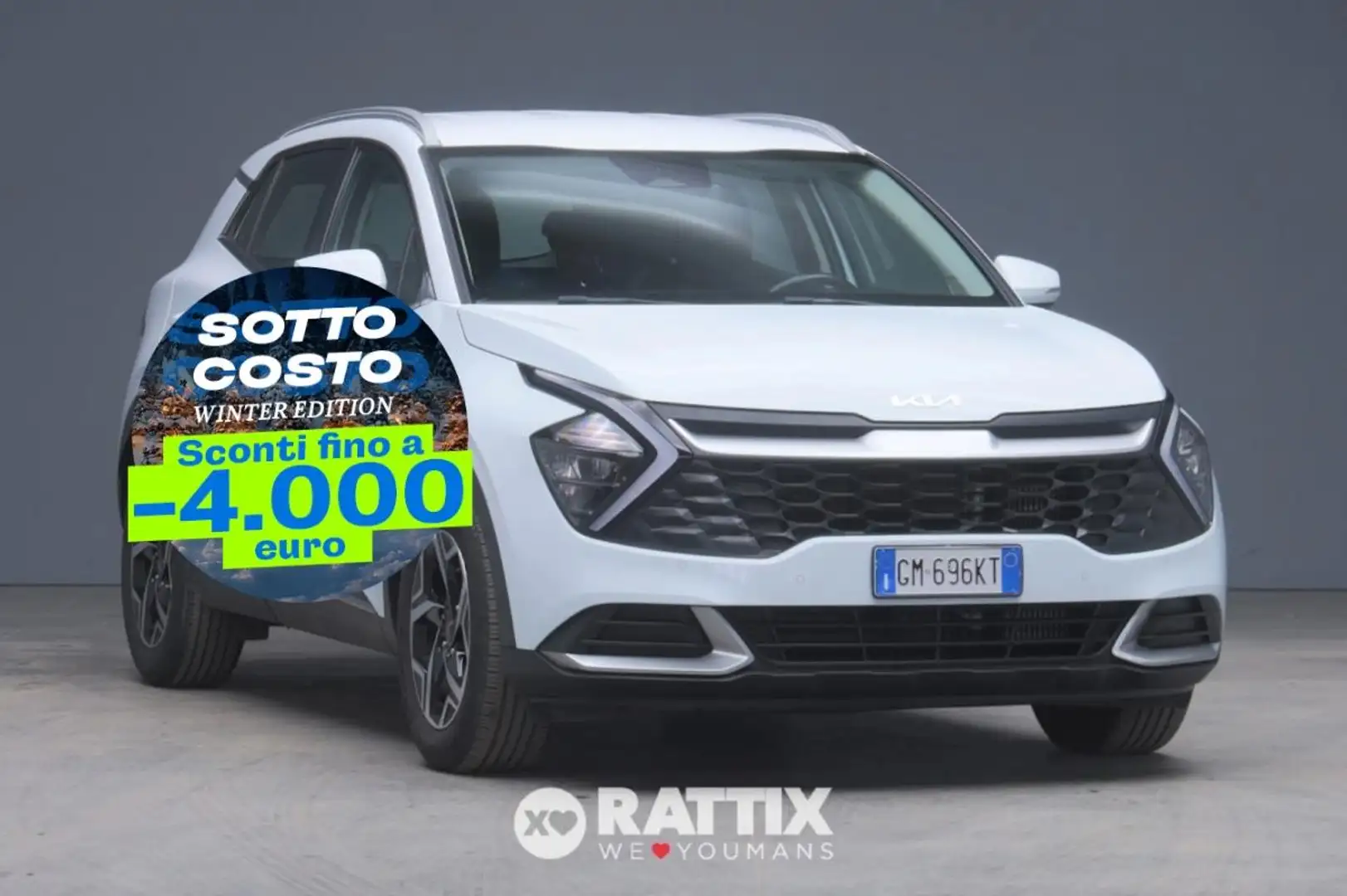 Kia Sportage 1.6 CRDI Mhev 136CV Business IMT Bianco - 1
