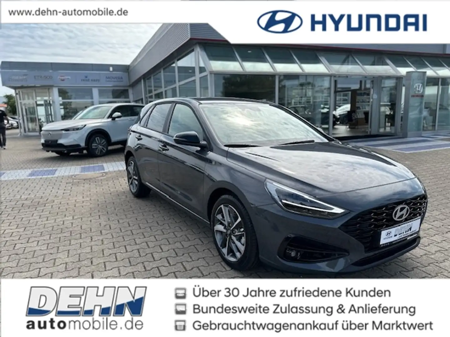 Hyundai i30 Advantage Mj25 7-DCT 1.0 T-GDi Navi digitales Cock Grau - 1