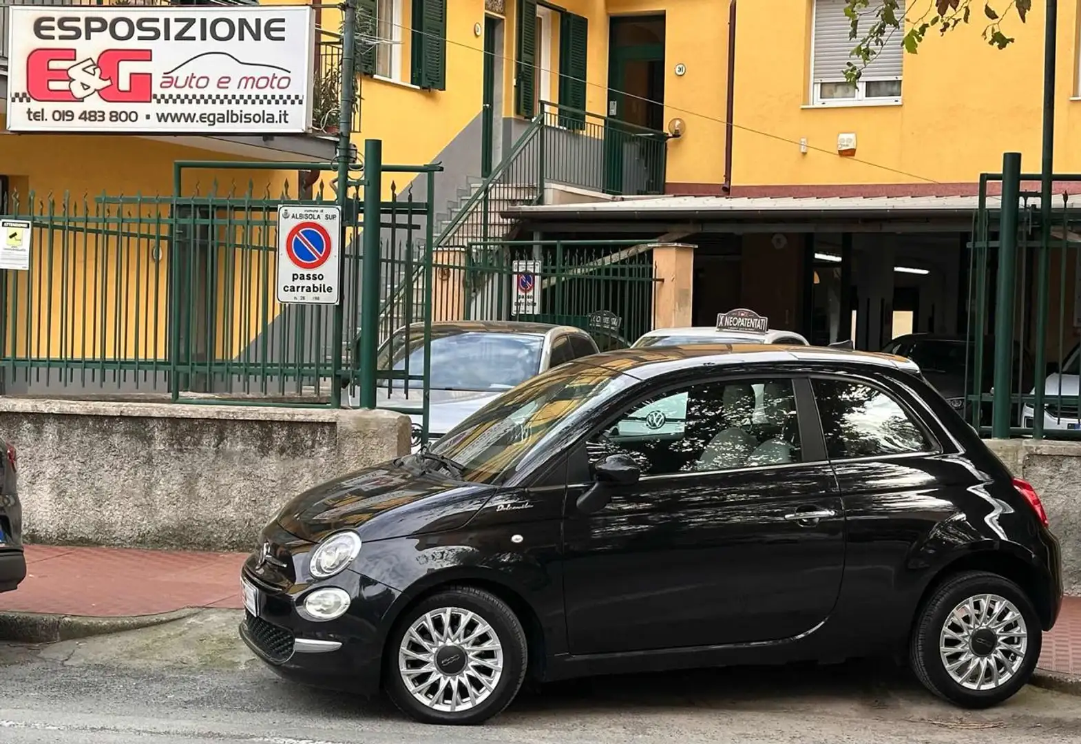 Fiat 500 1.0 Hybrid Dolcevita NESSUN VINCOLO Nero - 1