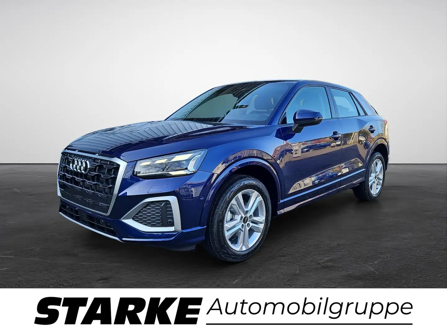 Audi Q2 35 TFSI S tronic advanced AHK Matrix Komfortpak... Bleu - 2