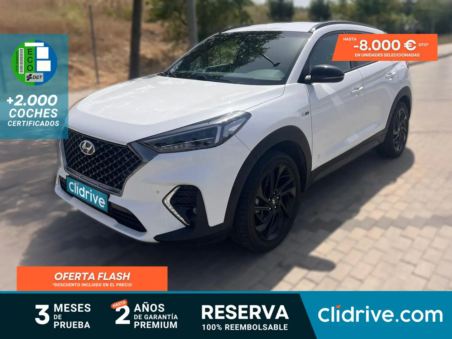 Hyundai TUCSON 1.6CRDI 48V NLine 4x2 White - 1