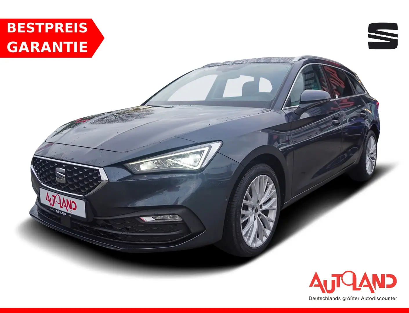 SEAT Leon Sportstourer 2.0 TDI Xcellence DSG LED Navi Grau - 1