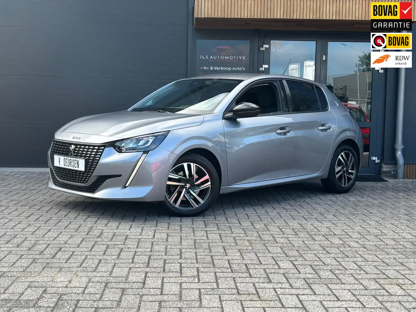 Peugeot 208 1.2 PureTech Allure Pack AUTOMAAT Grijs - 1