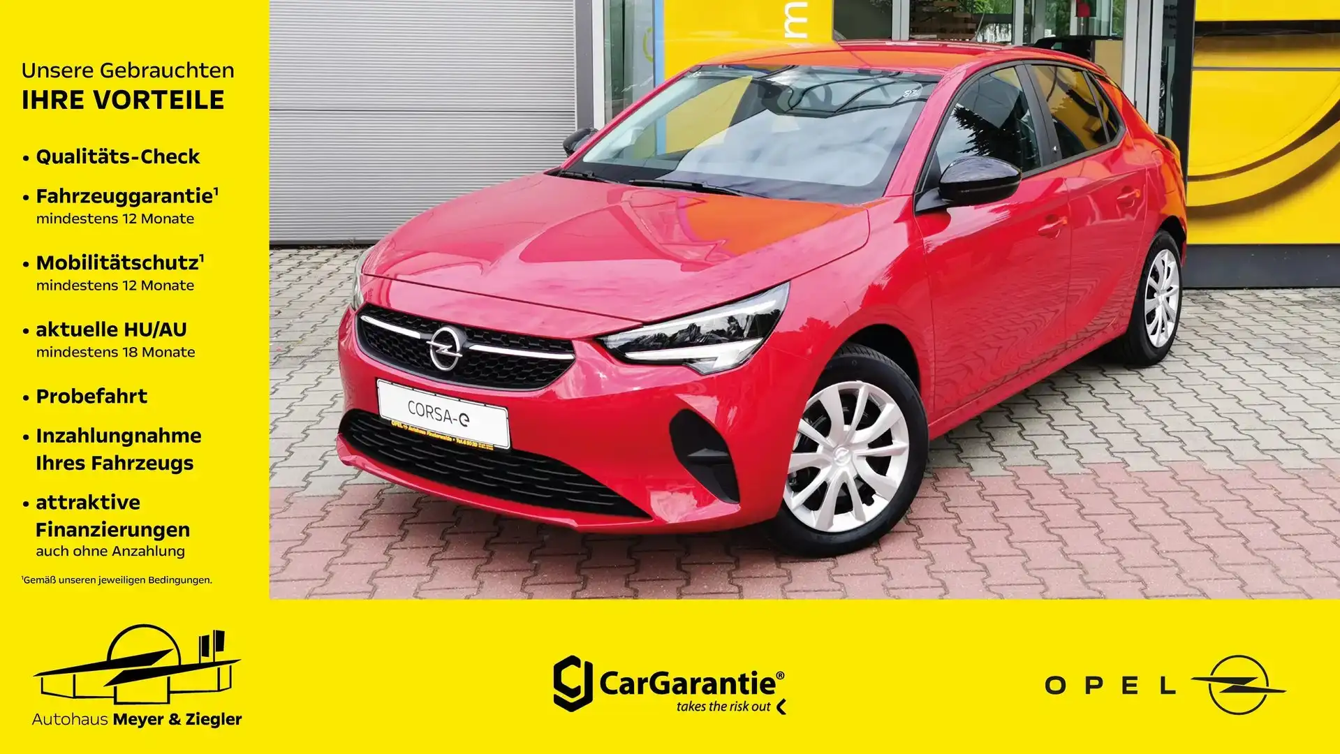 Opel Corsa-e Edition 50 kWh Sitz- + Lenkradheizung Rot - 1