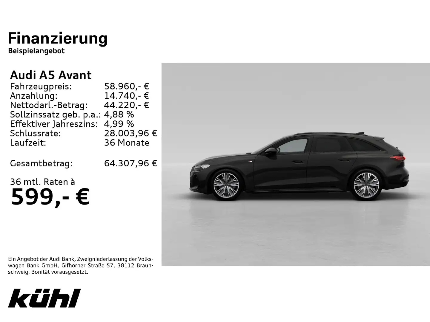Audi A5 TDI quattro S-Tronic 19' Tech pro Exter Schwarz - 2