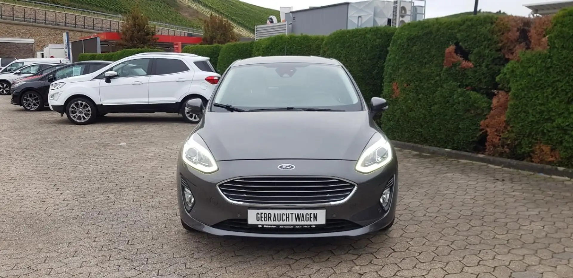 Ford Fiesta Titanium Gris - 1