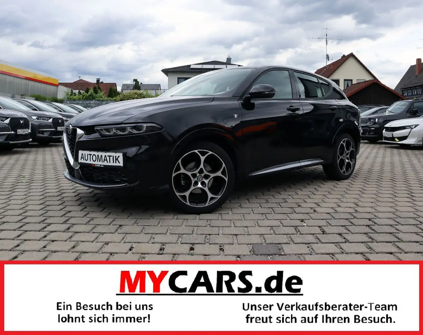 Alfa Romeo Tonale Ti*Veloce*Leder*19Z*über +6000€ Extras Schwarz - 1