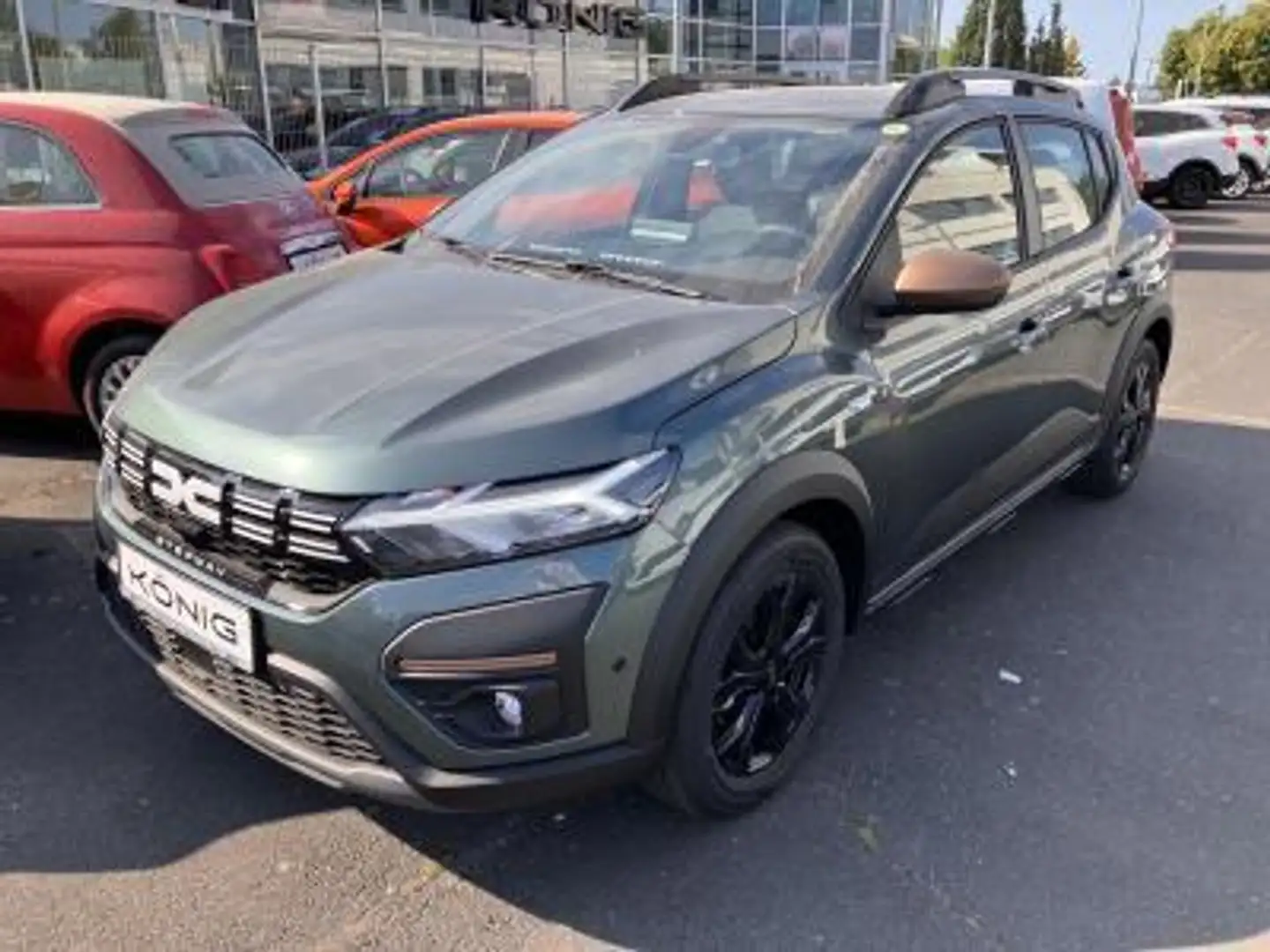 Dacia Sandero Stepway Extreme+ TCe 110 Groen - 1