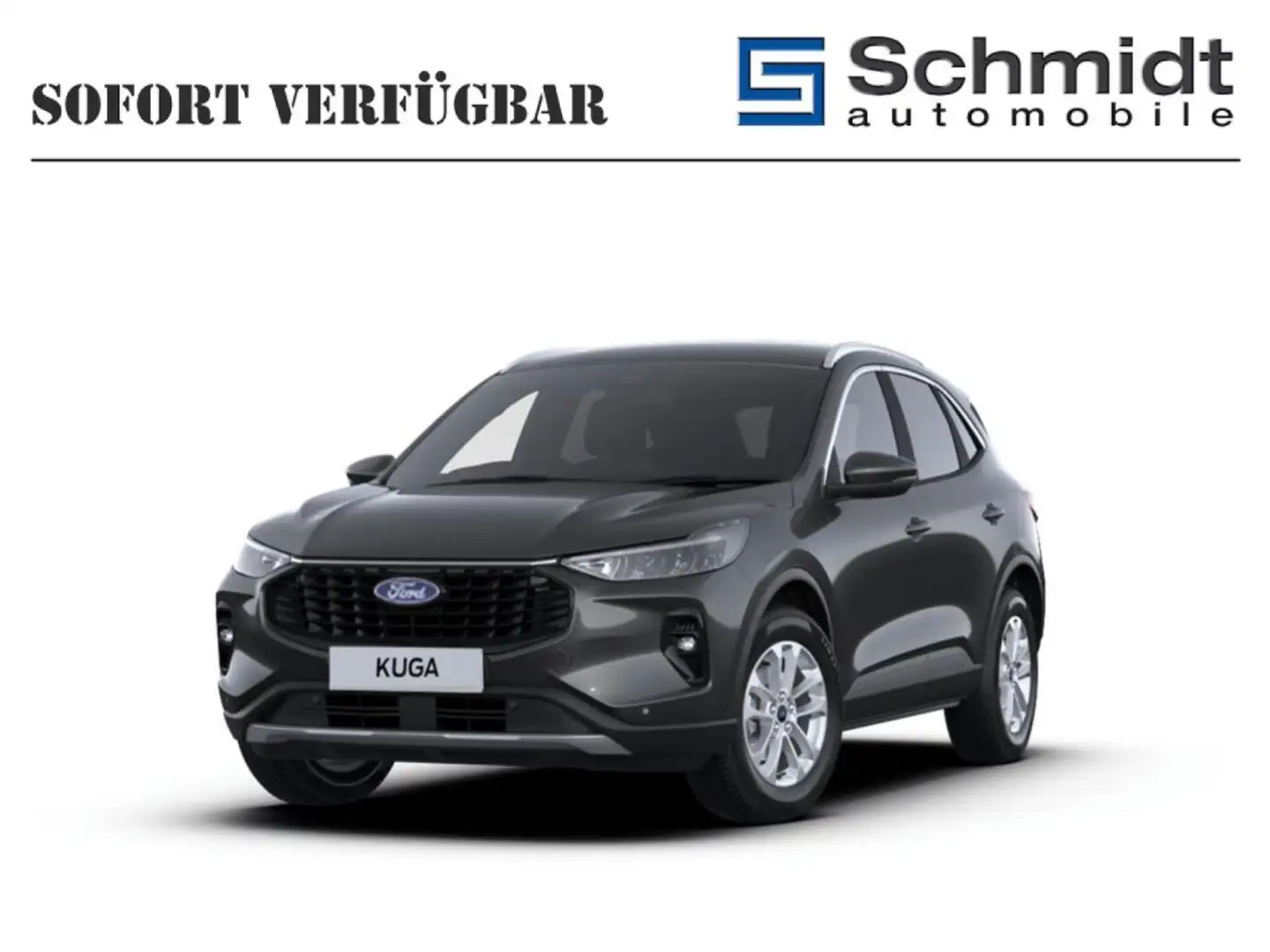 Ford Kuga Titanium 2,5L Duratec FHEV 180PS A FWD Grijs - 1