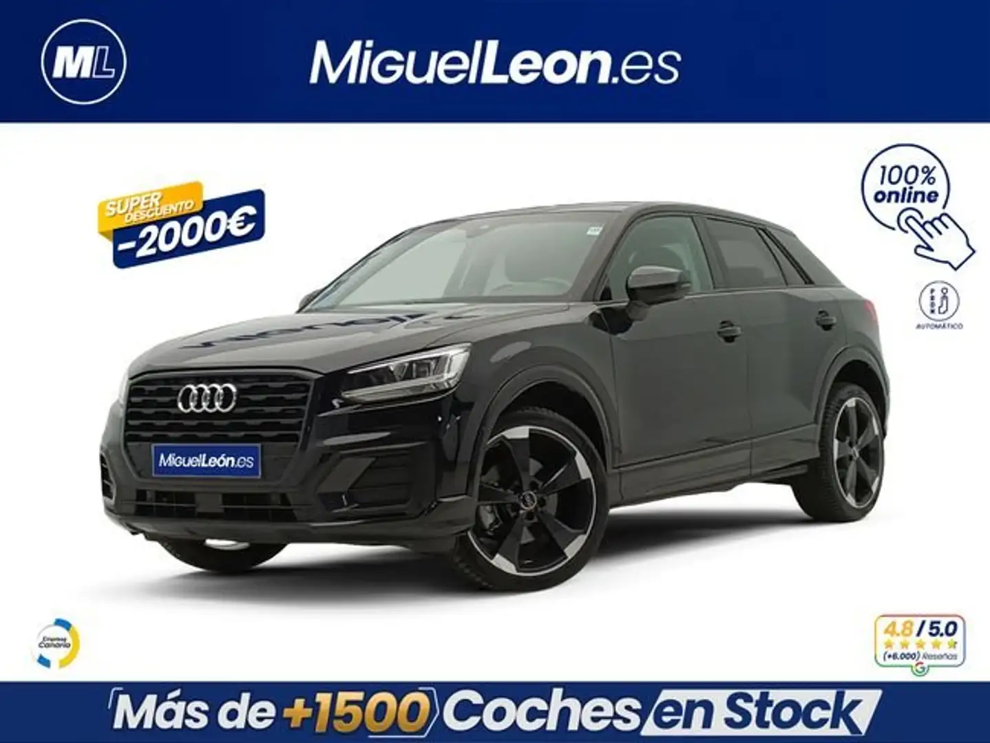 Audi Q2 Black Line 35 TDI 110kW (150CV) S tronic Negro - 1