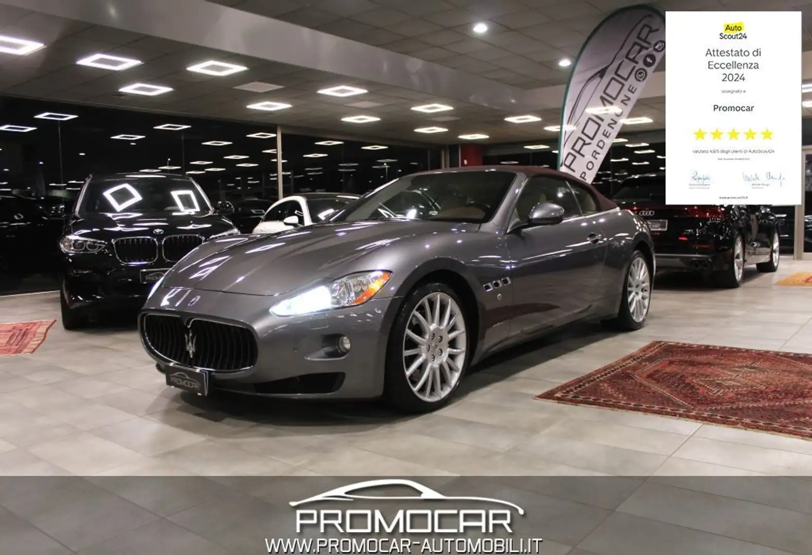 Maserati GranCabrio 4.7 V8 439 CV *STUPENDA*TAGLIANDATA* Gris - 1