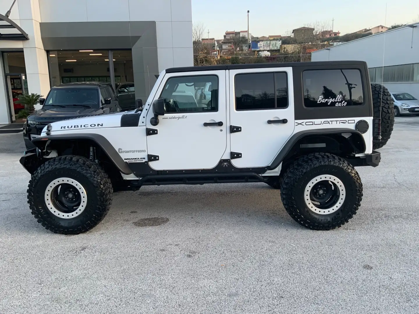 Jeep Wrangler Unlimited 2.8 CRD DPF Rubicon OMOLOGATA Blanc - 1