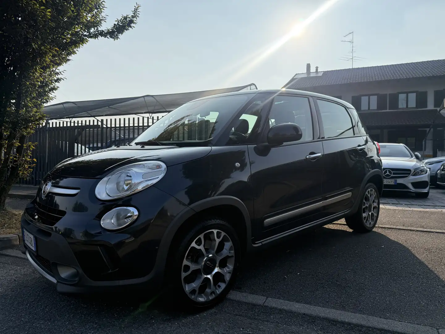 Fiat 500L 1.4 tjt Trekking Gpl 120cv Grigio - 2