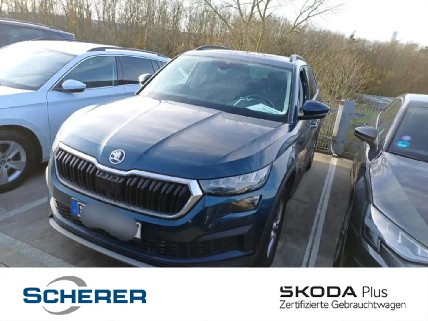 Skoda Kodiaq 2.0 TDI DSG NAVI AHK EPH ACC SHZ Blau - 1