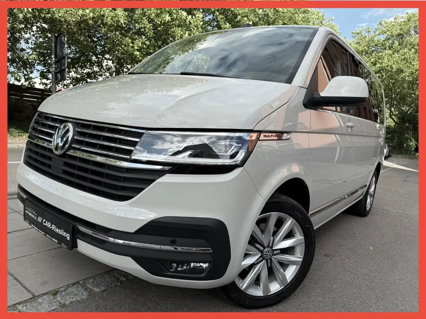 Volkswagen T6 Multivan T6.1MultivanGeneration Six/LEDER/LED/VOLL/I HAND Grau - 1