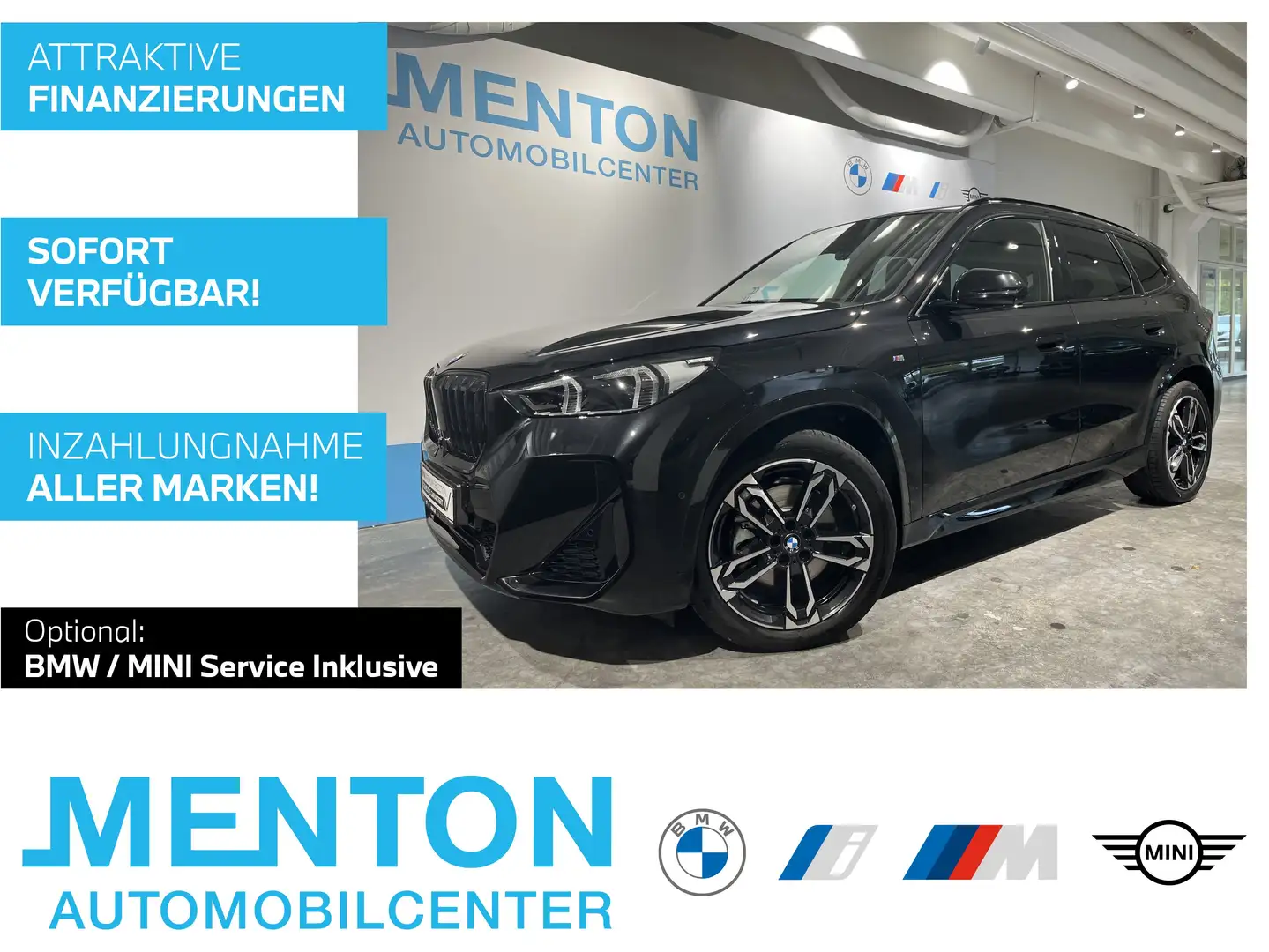 BMW X1 xDrive23d M Sportpaket/ad.LED/HuD/harman/Kamera Schwarz - 1