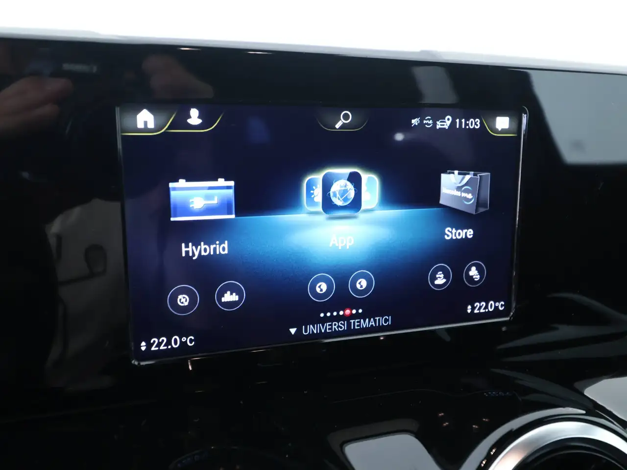 Mercedes-Benz GLA 250 e phev (eq-power) Premium auto VIRTUAL CAMERA TAGLIANDI MB, миниатюра 23