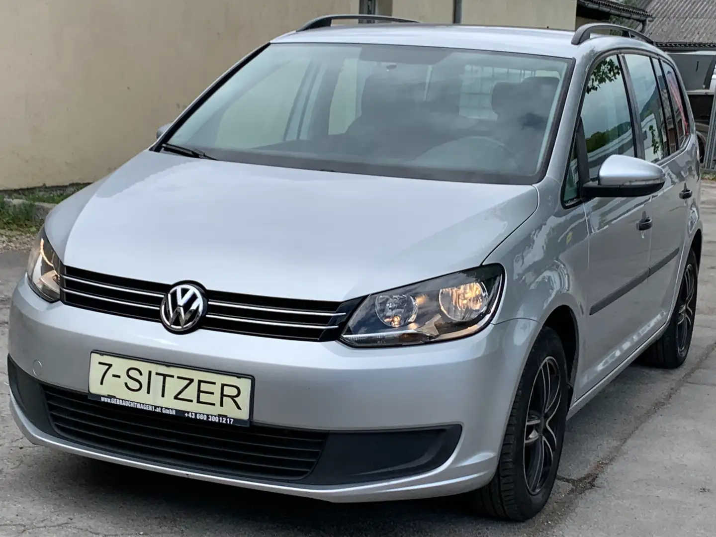 Volkswagen Touran 7 SITZER, technisch + optisch tipptopp Pickerl NEU Grau - 2