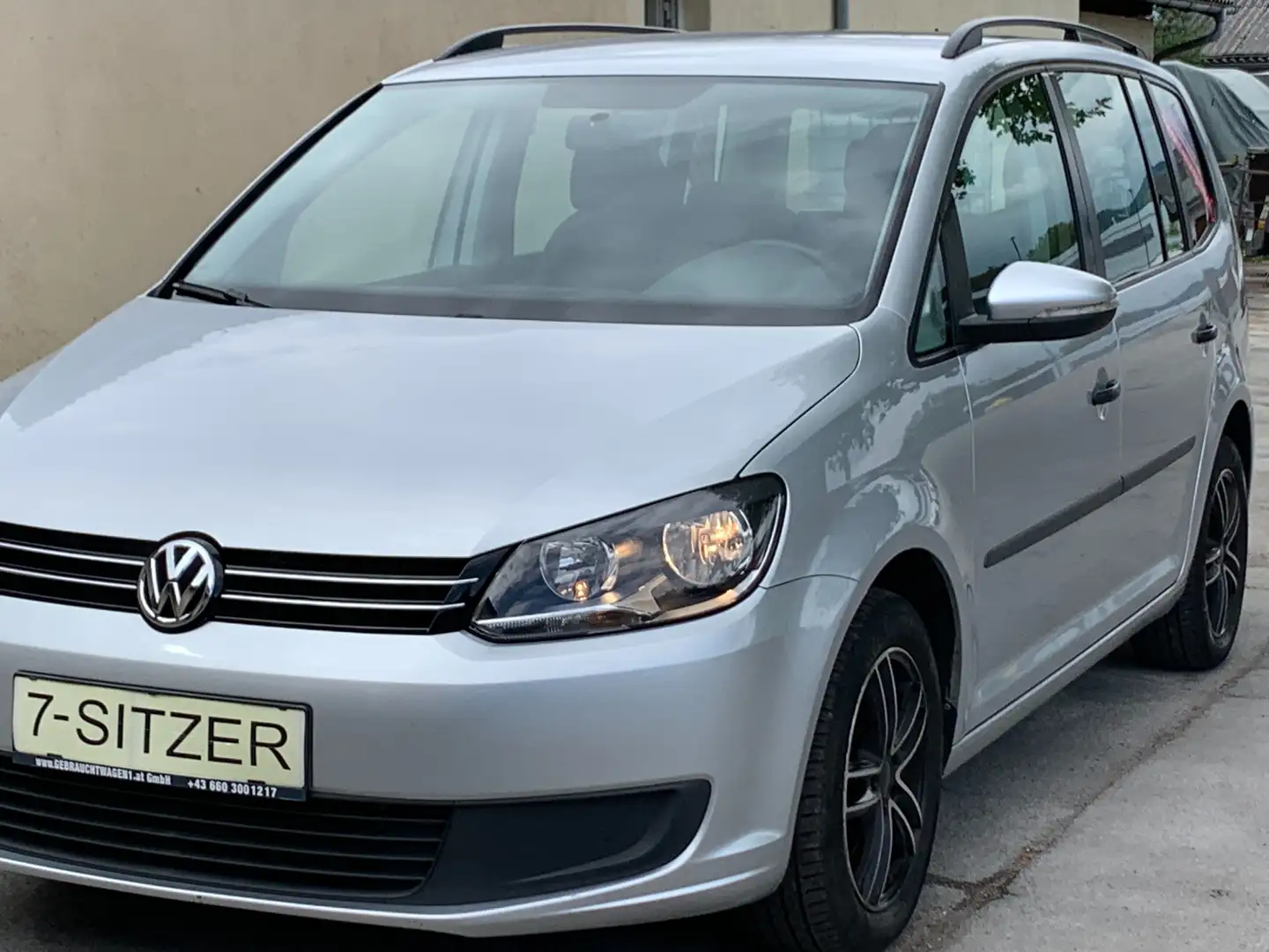 Volkswagen Touran 7 SITZER, technisch + optisch tipptopp Pickerl NEU Grau - 1
