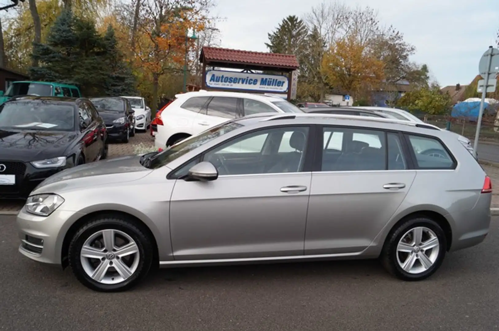 Volkswagen Golf Variant VII 77kw Massage-PDC-Sitzh.WR-Teil Gris - 2