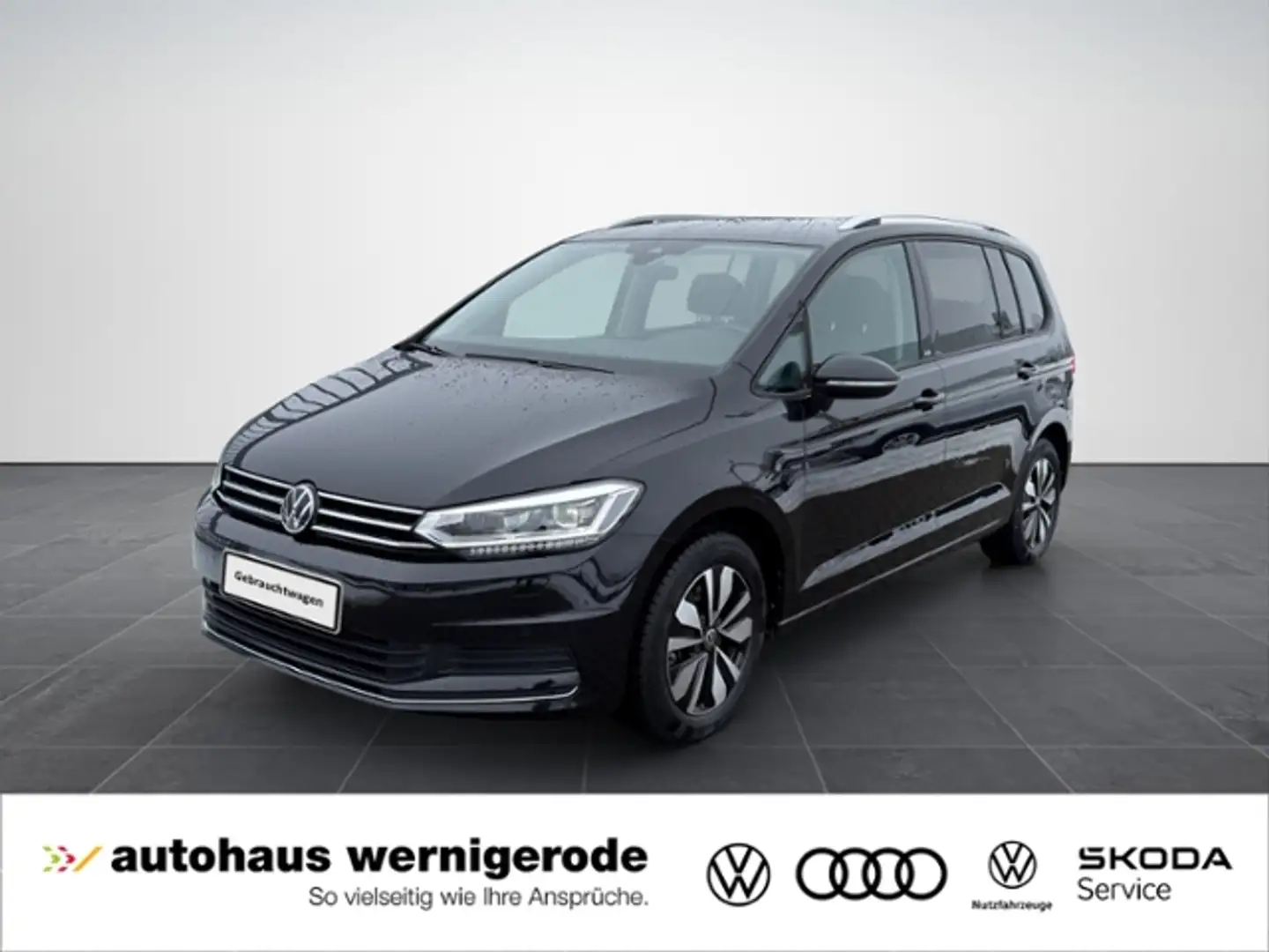 Volkswagen Touran 1.5TSI Move LED/AHK/Navi/ACC/Kamera Schwarz - 1